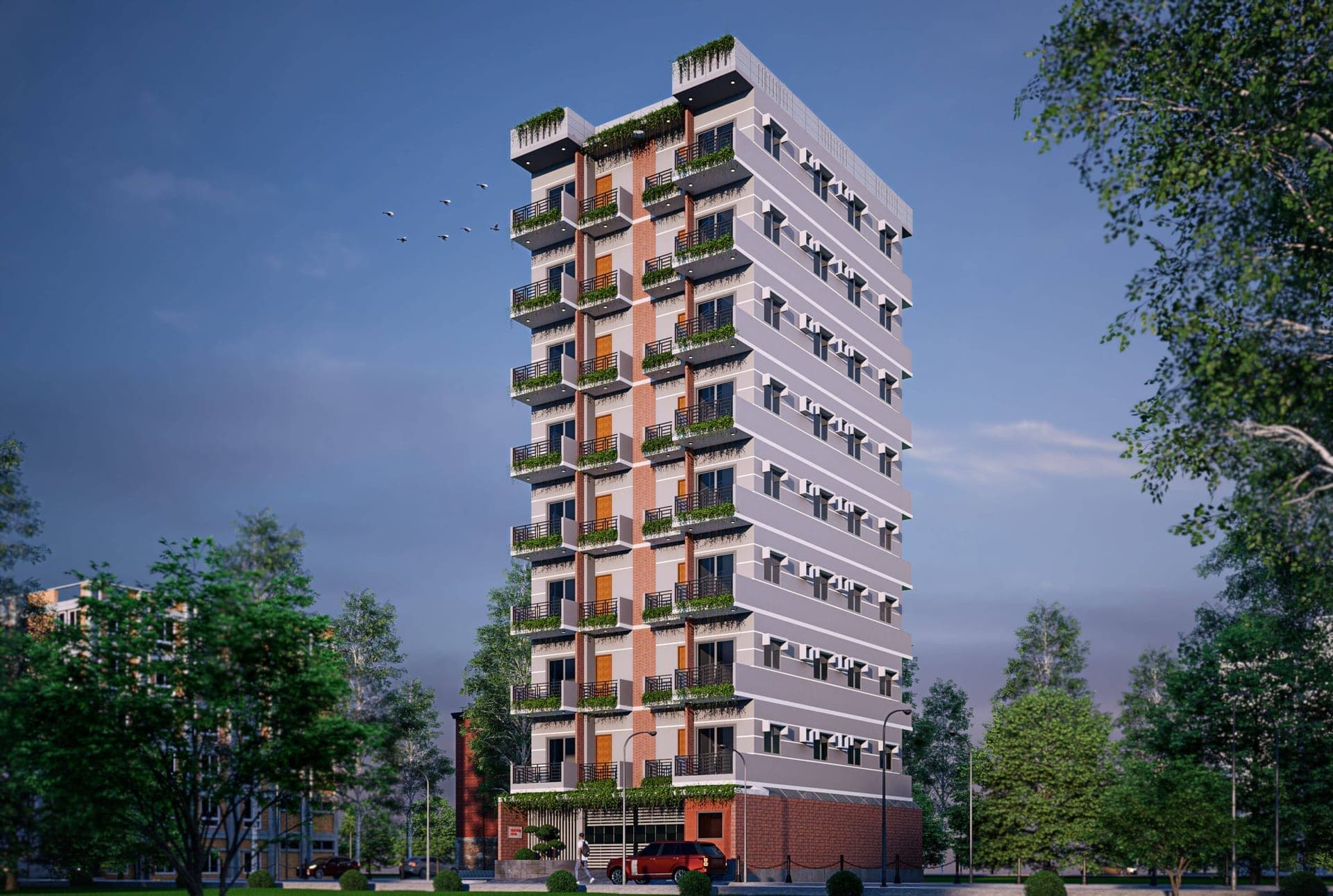 MARVEL PSS TOWER — Ongoing G+8 Residential Tower | 35% Complete in South Keraniganj, Dhaka